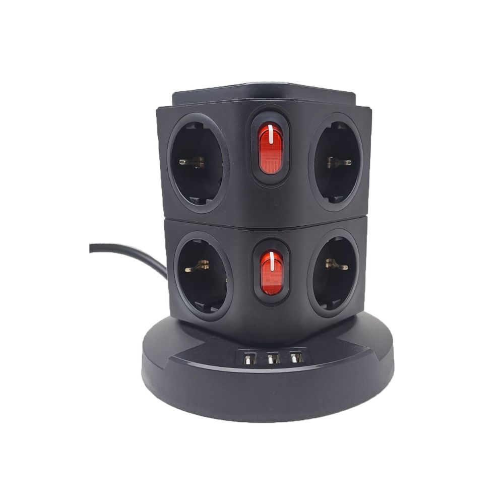 ელექტრო დამაგრძელებელი უსადენო დამტენით FULLTECH WP758-10